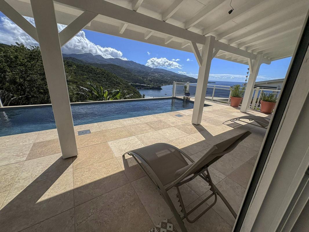 24.Location Villa piscine vue mer Bouillante Guadeloupe_Piscine Vue mer